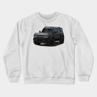 2021 Ford Bronco 4 Door Cactus Grey Crewneck Sweatshirt